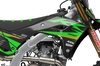 Kawasaki Graphics Kit - Flow Gold