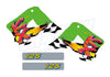 1995 KX125 Kawasaki OEM replica Decals