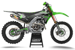 Kawasaki Farlie Loop Graphic Kit - KK KXF KDX KLX Models | All Years