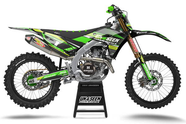 Kawasaki Zhu Graphic Kit - KK KXF KDX KLX Models | All Years