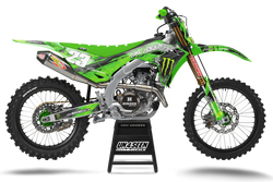 Kawasaki Mashed Graphic Kit - KK KXF KDX KLX Models | All Years