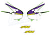 1998 KX500 Kawasaki OEM replica Decals