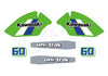 1984 kx60 Kawasaki OEM replica Decals