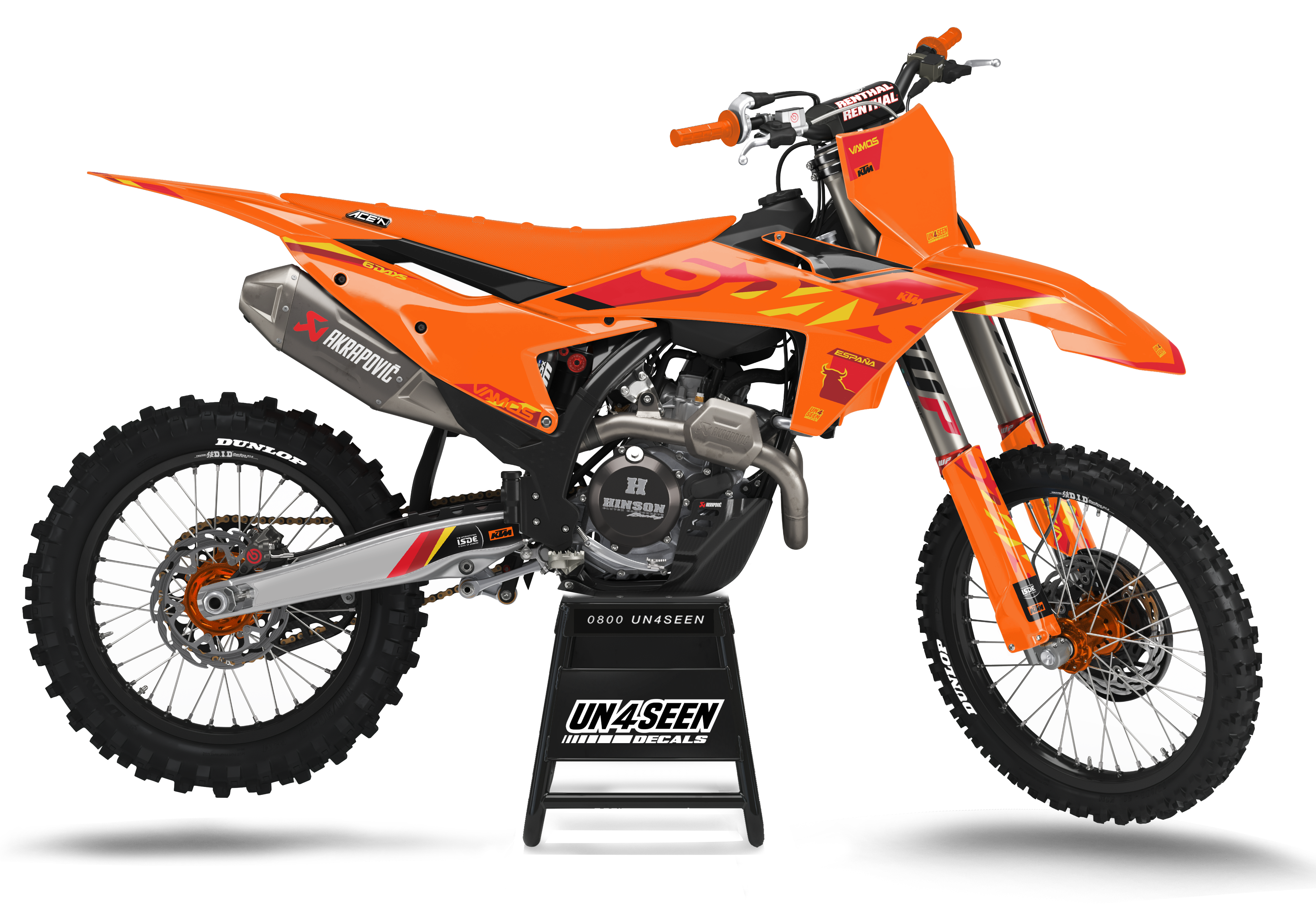 KTM450 2024 SIXDAYS REPLICA U4S REAR 2 f065039a 110d 48ca a42d 2693211582de ktm graphics kit - 2025 six days replica new zealand