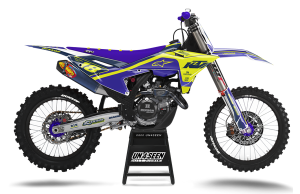 KTM Racer Portyl Purps Graphic Kit - SX SXF XC XCF EXC EXCF Models | All Years