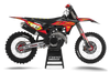 KTM Graphics Kit - Supertech Scenz Red