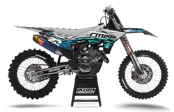 KTM Zag Grey Graphic Kit - SX SXF XC XCF EXC EXCF Models | All Years