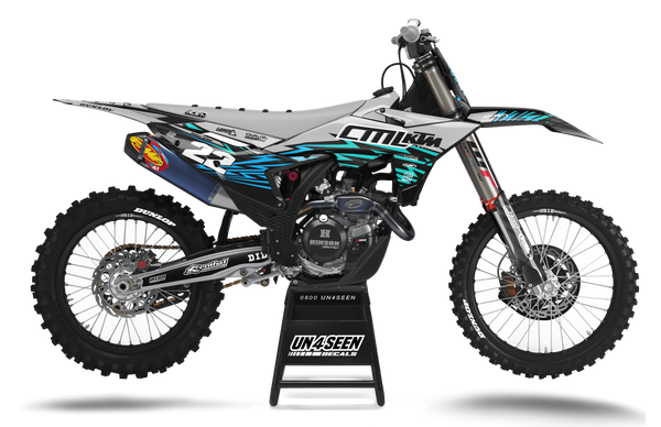 KTM Graphics Kit - Zag Grey