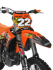 KTM Graphics Kit - Zag Orange