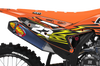 KTM Graphics Kit - Zag Orange