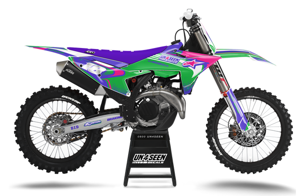KTM Techstar Nomur Green Graphic Kit - SX SXF XC XCF EXC EXCF Models | All Years