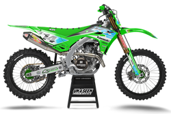 Kawasaki Oppie Graphics Kit - KX KXF KDX KLX Models | All Years