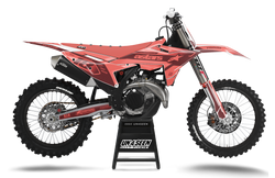 KTM Racer Riway Peach Graphic Kit - SX SXF XC XCF EXC EXCF Models | All Years