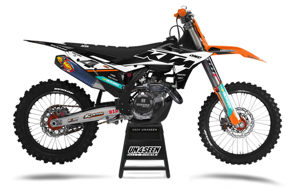 KTM Relay Graphics Kit - SX SXF XC XCF EXC EXCF Models | All Years