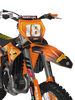 KTM Graphics Kit - Supertech Orange Yellow