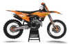 KTM Graphics Kit - Supertech Orange Yellow