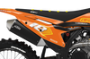 KTM Graphics Kit - Supertech Orange Yellow
