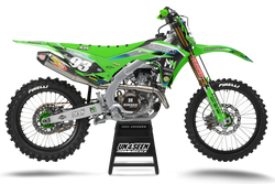 Kawasaki Solly Graphic Kit - KK KXF KDX KLX Models | All Years