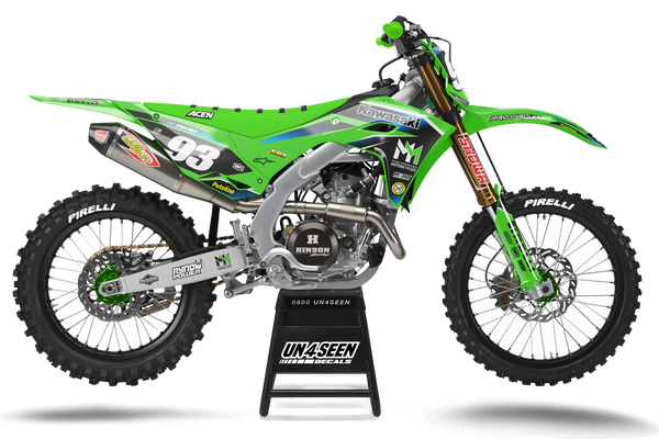 Kawasaki Solly Graphic Kit - KK KXF KDX KLX Models | All Years