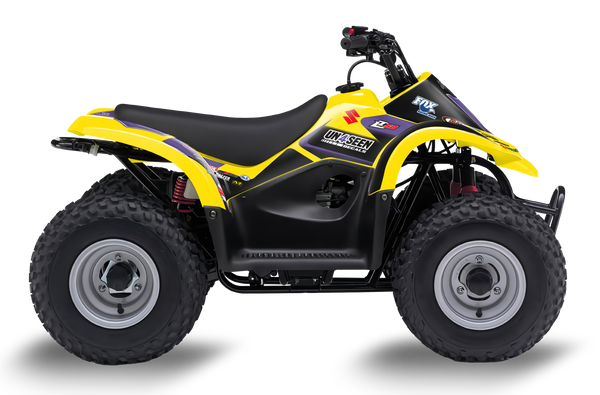 Suzuki LT50A  ATV Graphics - Speed Purple