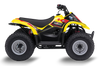 Suzuki LT50A  ATV Graphics - Speed Red