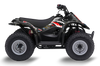 Suzuki LT50A  ATV Graphics - Warhead Black