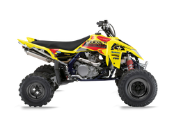 Suzuki LTR450 ATV Graphics Kit - Rockstar Yellow