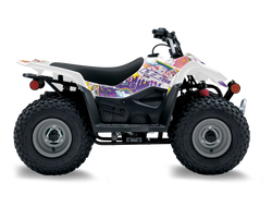Suzuki LTZ50 ATV Graphics - Unicorns