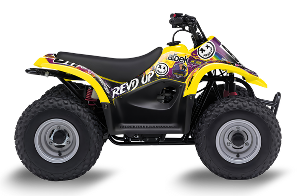 Suzuki LT50A  ATV Graphics - Revd Up