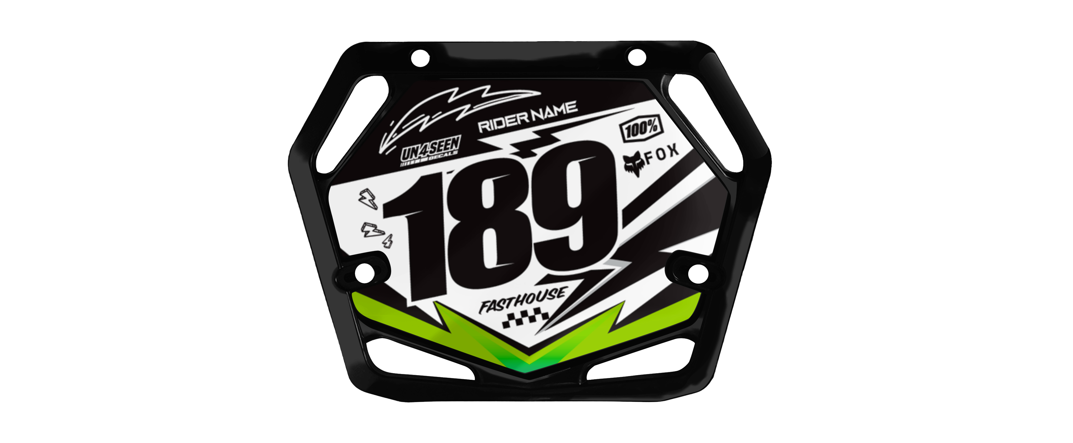 Mac Bmx Sticker MAC ONE BMX - Scribble Green New Zealand