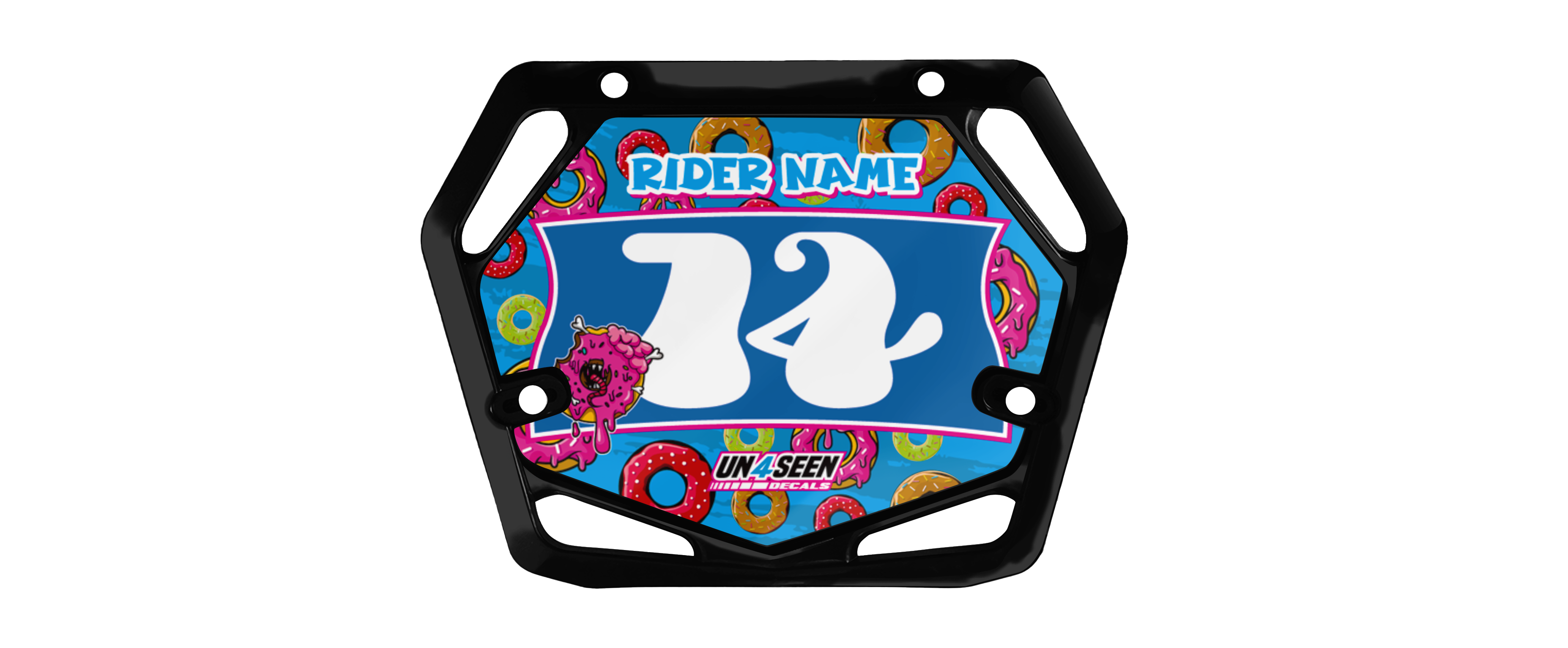 Mac Bmx Sticker MAC ONE BMX - Doeys Blue New Zealand