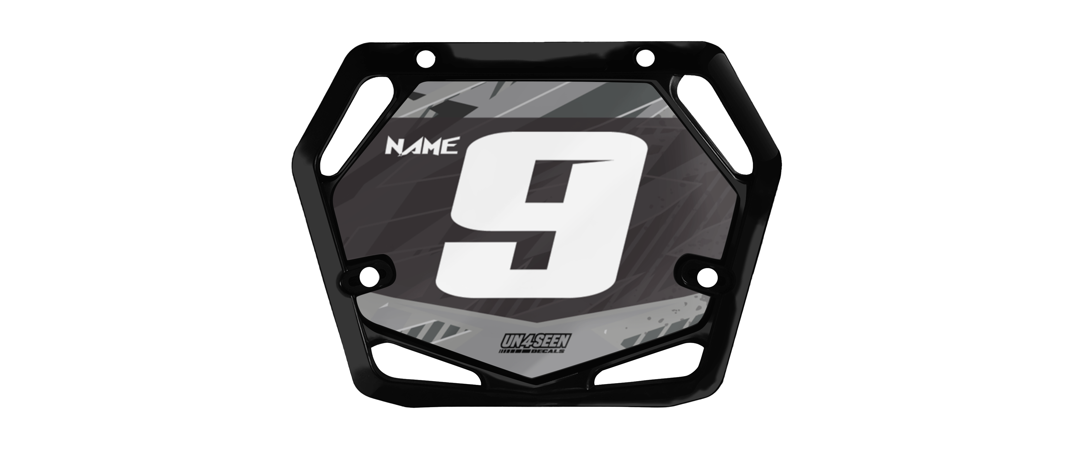 Mac Bmx Sticker MAC ONE BMX - Geo Grey New Zealand