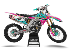 Suzuki Mainevent Pink Graphic Kit - RMZ RM RMX DR DRZ JR Models | All Years
