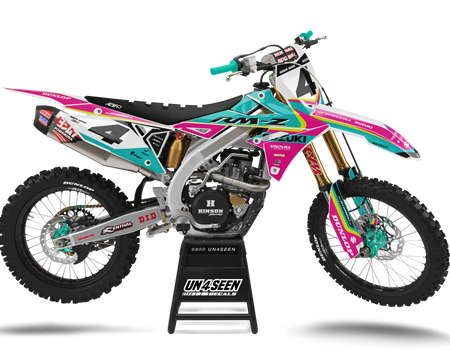 Suzuki Graphics Kit - MainEvent Pink