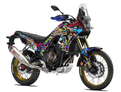 Yamaha Adventure Graphics Kit - Tenere 700 - Mexico Rainbows