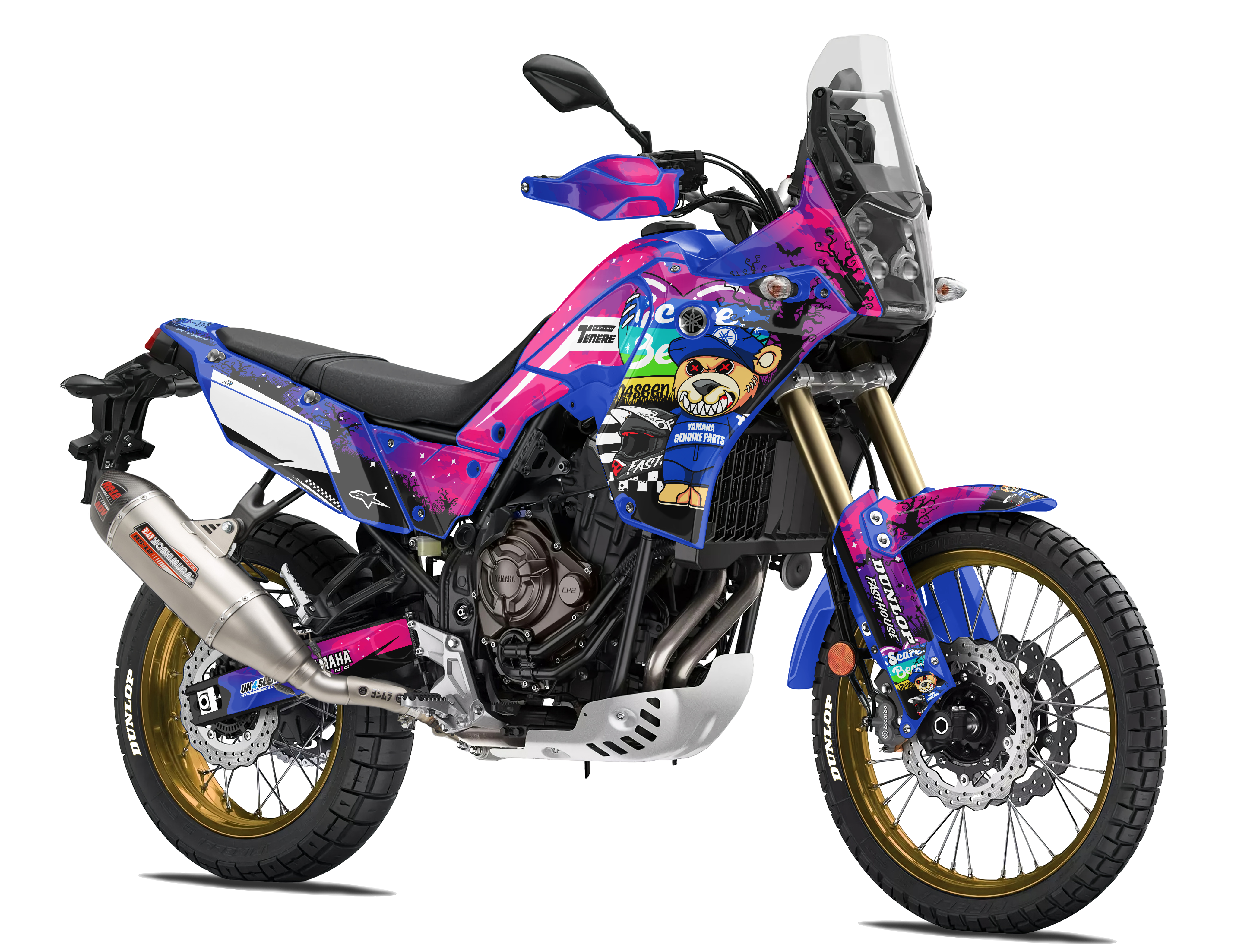 Yamaha Adventure Graphics Kit - Tenere 700 - Scare Bears