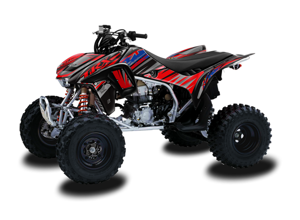Honda TRX450R ATV Graphics Kit - one39 Super Red