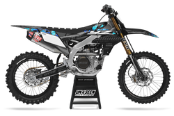 Yamaha Diamonds Black Graphic Kit - YZ YZF WR TTR PW Models | All Years