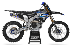 Yamaha Point Blue Graphic Kit - YZ YZF WR TTR PW Models | All Years