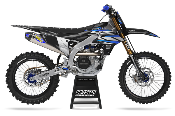 Yamaha Point Blue Graphic Kit - YZ YZF WR TTR PW Models | All Years
