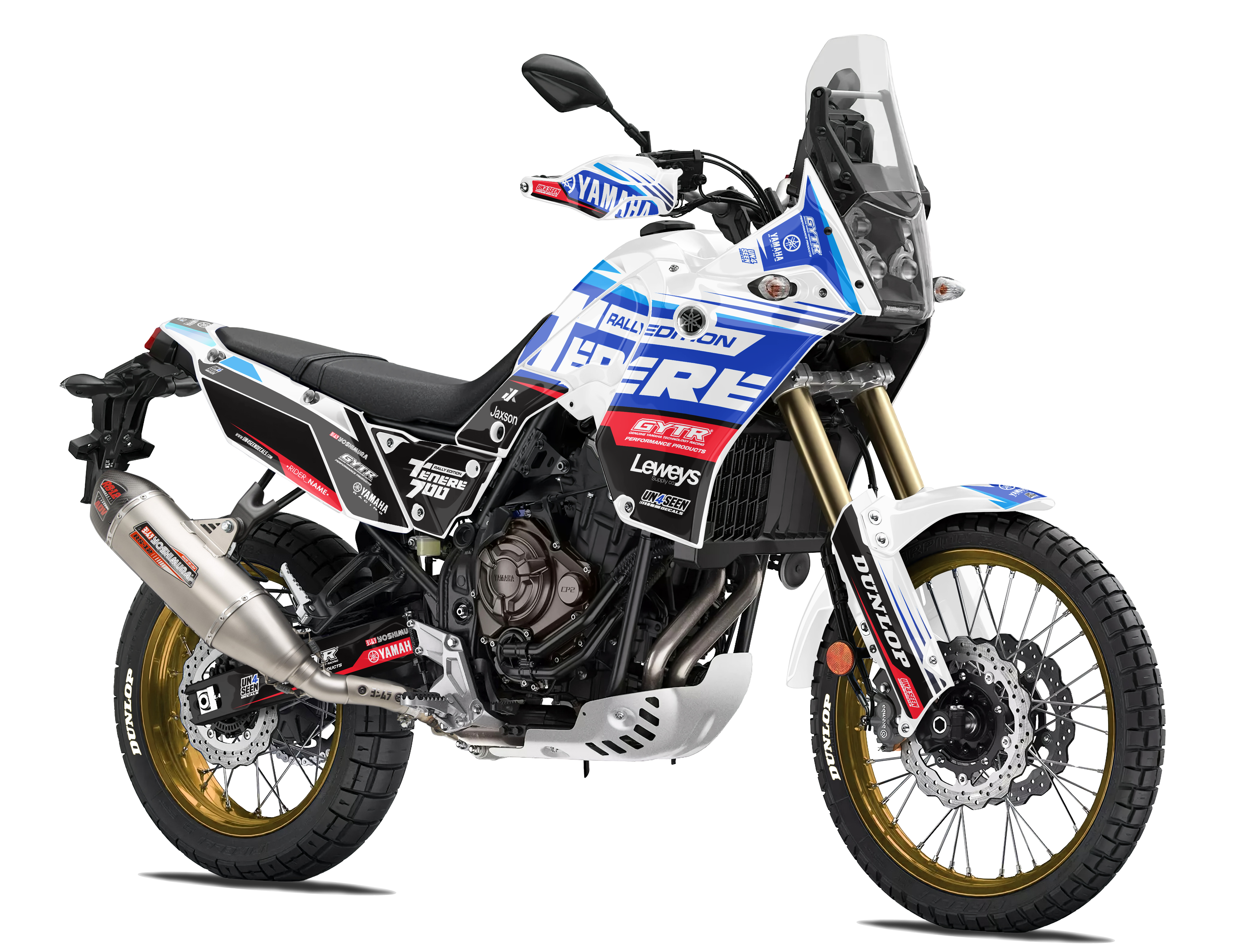 Yamaha Adventure Graphics Kit - Tenere 700 - Redglass
