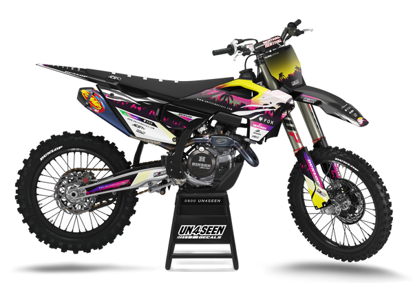 Husqvarna Vaporwave Graphic Kit - TC FC TE TX FE FS FX Models | All Years