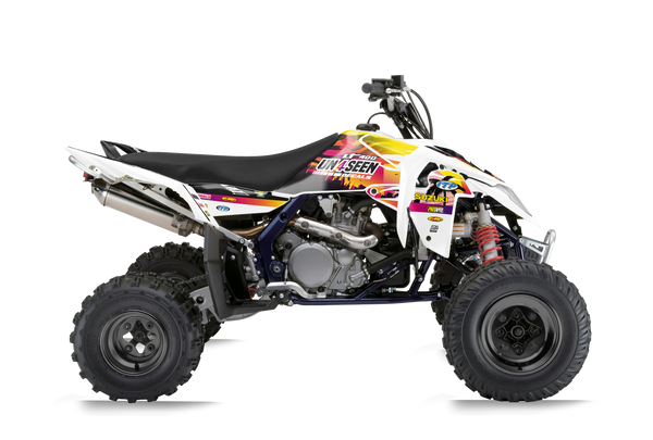 Suzuki LTR450 ATV Graphics Kit - Vapor Wave