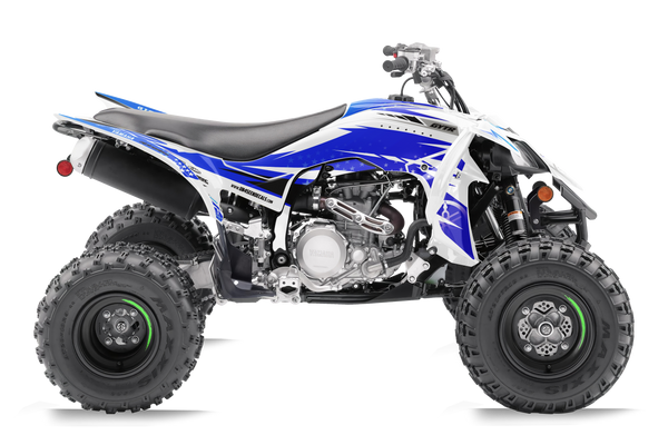Yamaha YFZ450 Graphics Kit - Raced