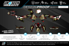 Kawasaki Zombie Graphics Kit - Nurse Nightmare