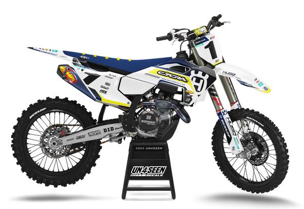 Husqvarna Cycra White Graphic Kit - TC FC TE TX FE FS FX Models | All Years