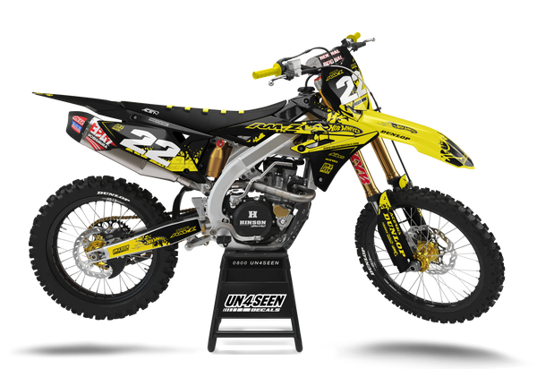 Suzuki Hotwheels Lets Ride Graphic Kit - RMZ RM RMX DR DRZ JR Models | All Years