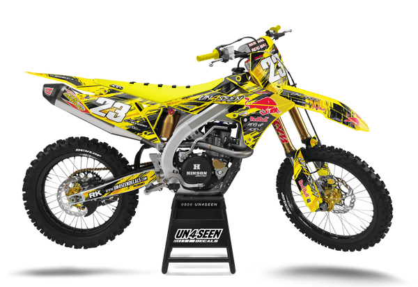 Suzuki Mashed Graphic Kit - RMZ RM RMX DR DRZ JR Models | All Years
