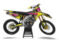 Suzuki Sweat & Pain Graphic Kit - RMZ RM RMX DR DRZ JR Models | All Years