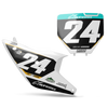 Husqvarna Number Background Decals - Rockstar Edition